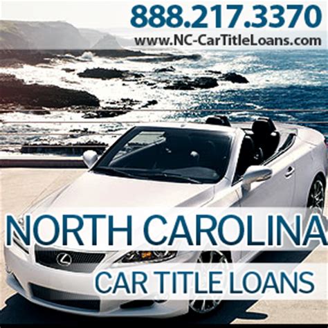 Auto Title Loans Nc